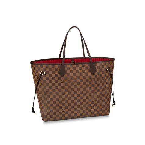 louis vuitton damier canvas neverfull man|Louis Vuitton Neverfull gm size.